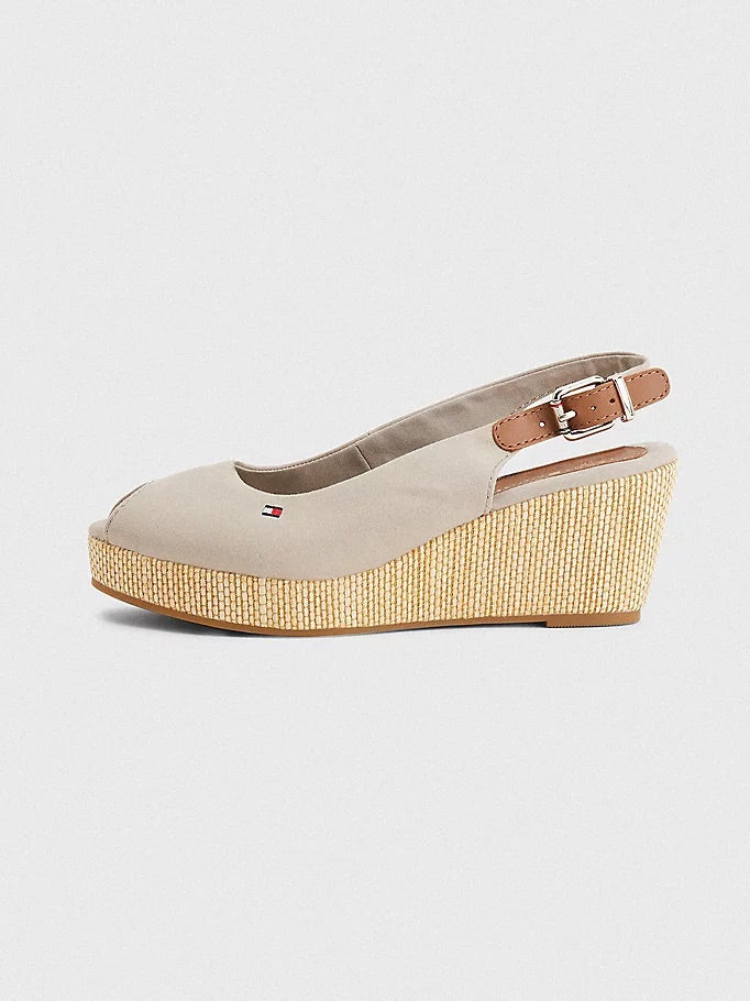 Tommy Hilfiger Elba Slingback Wedge Stone