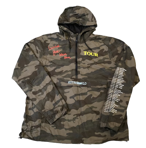 Travis Scott Astroworld Anorak Camo