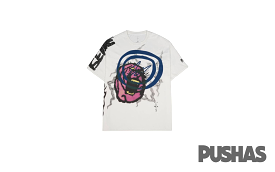 Travis Scott Cactus Jack For Fragment Sunrise Tee 'White'