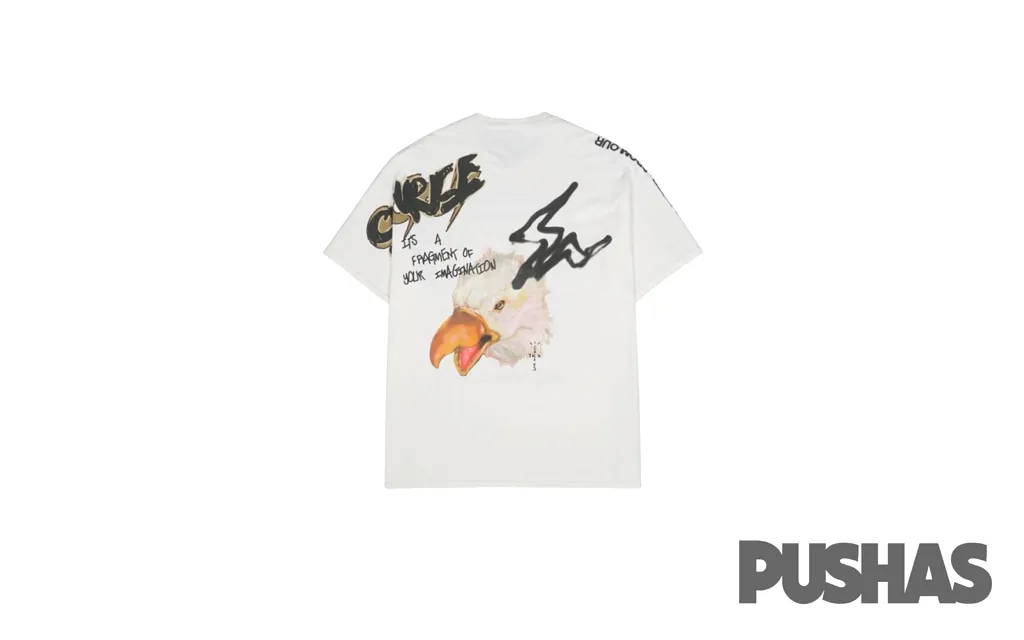 Travis Scott Cactus Jack For Fragment Sunrise Tee 'White'