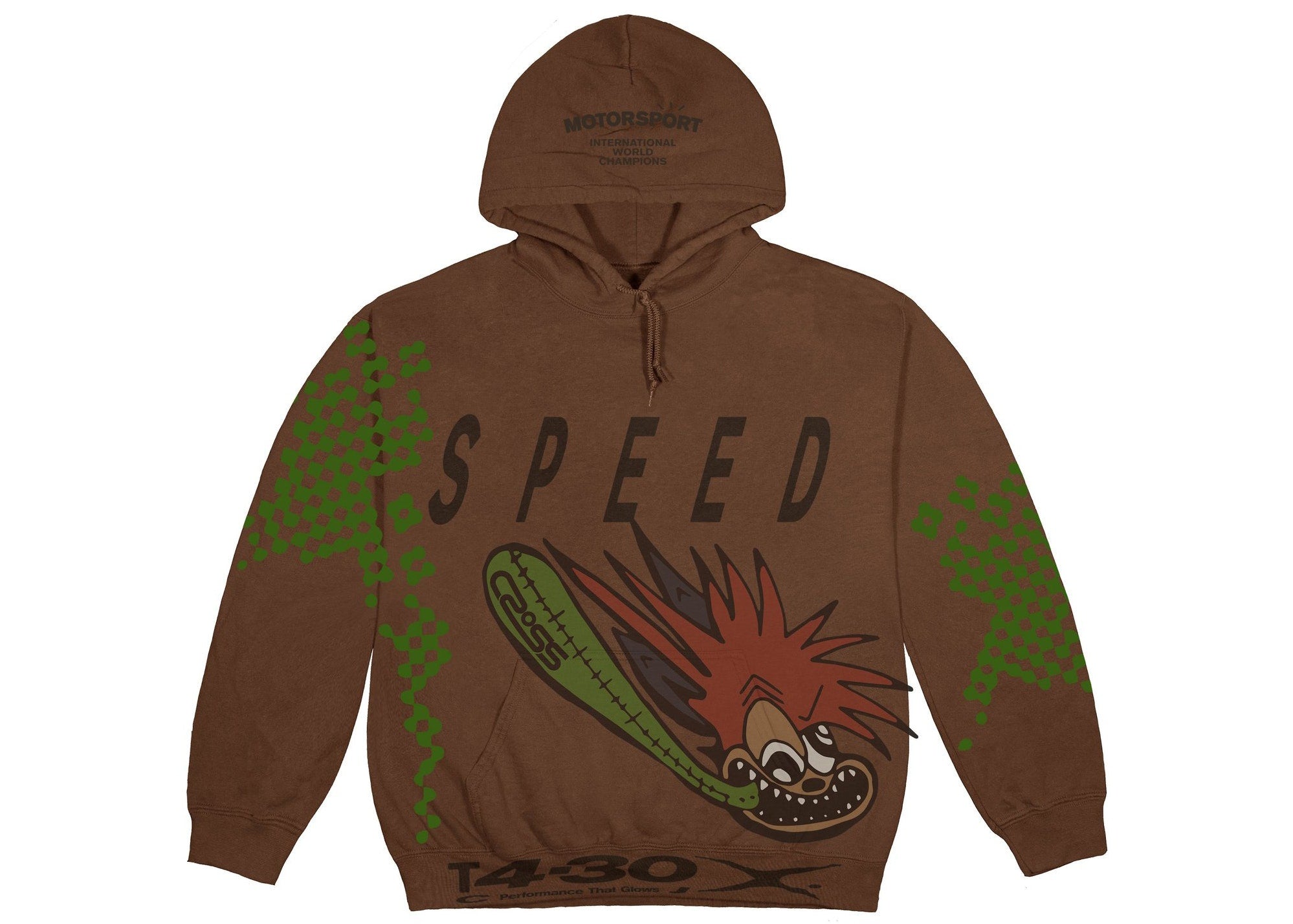 Travis Scott Cactus Jack Speed Hoodie Brown