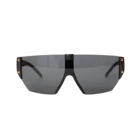 Valentino Black Shield Sunglasses