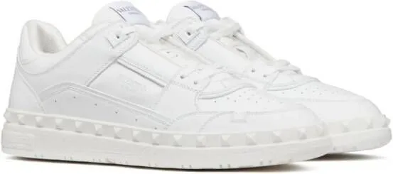 Valentino Garavani Freedots low-top leather sneakers White