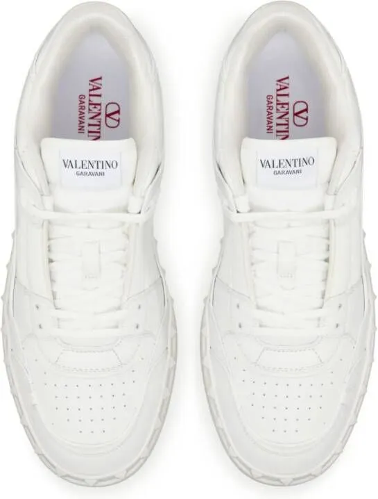 Valentino Garavani Freedots low-top leather sneakers White