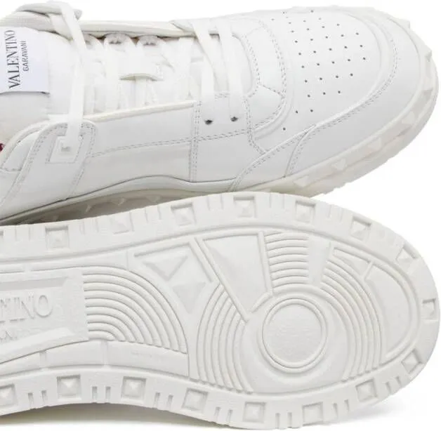 Valentino Garavani Freedots low-top leather sneakers White