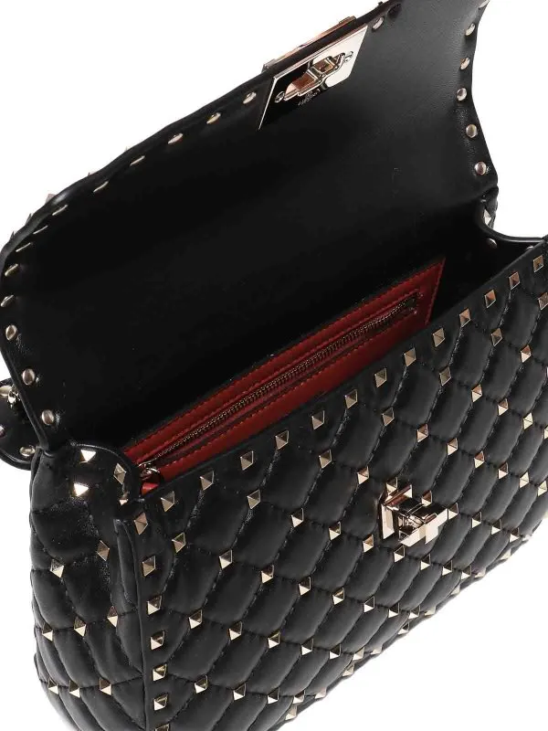 Valentino Garavani Medium Nappa Rockstud Spike Bag