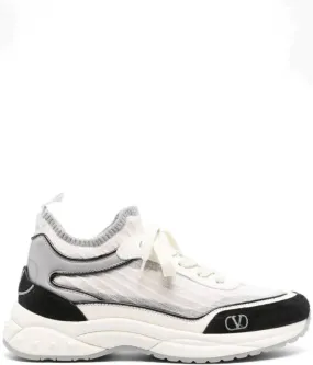 Valentino Garavani Ready Go knitted sneakers Grey