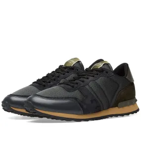 Valentino Rockrunner SneakerDark Grey & Olive