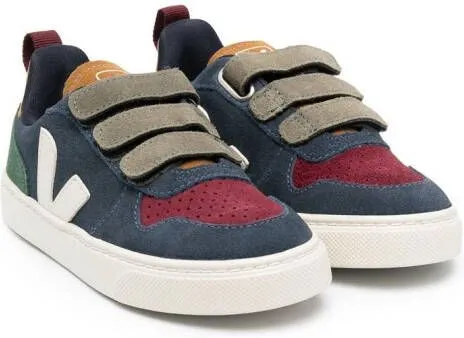 VEJA Kids V-10 low-top sneakers Blue