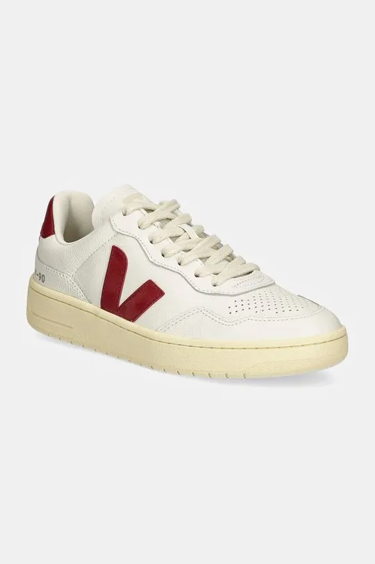 Veja leather sneakers V-90 white color VD2003657A