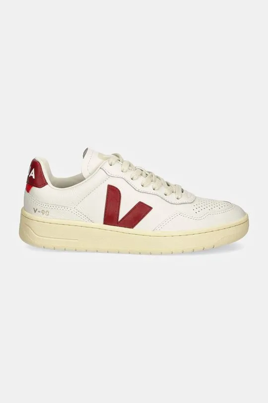 Veja leather sneakers V-90 white color VD2003657A