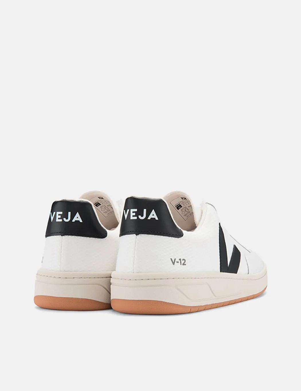 Veja V-12 B-Mesh Trainers - White/Black/Extra White