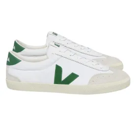 Veja   Volley Canvas White_Emeraude