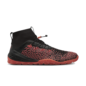 Vivobarefoot ESC Tempest Womens Obsidian Neon Coral