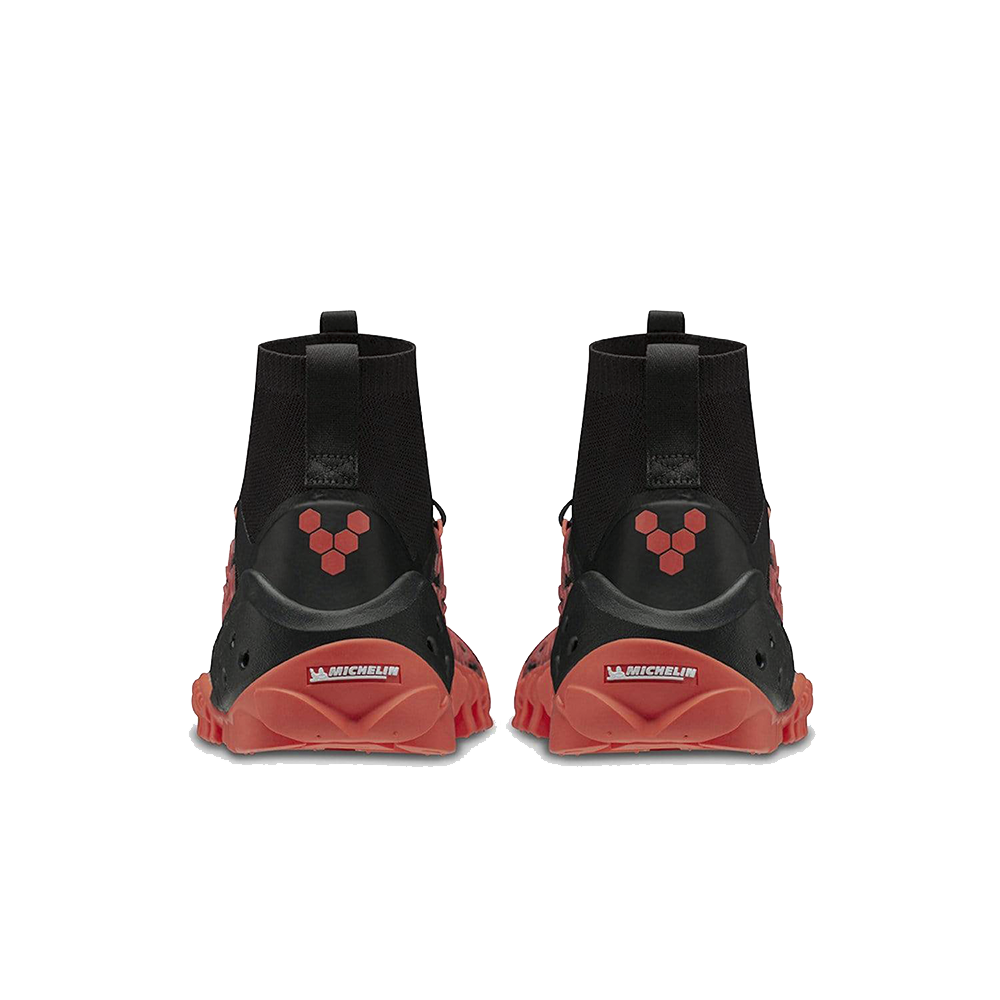 Vivobarefoot ESC Tempest Womens Obsidian Neon Coral