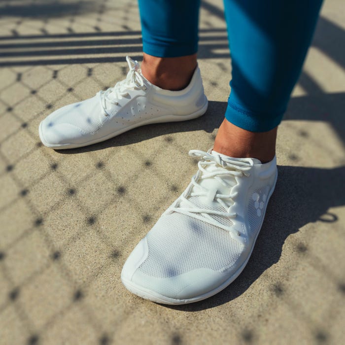 Vivobarefoot Primus Lite III (Womens) - Bright White