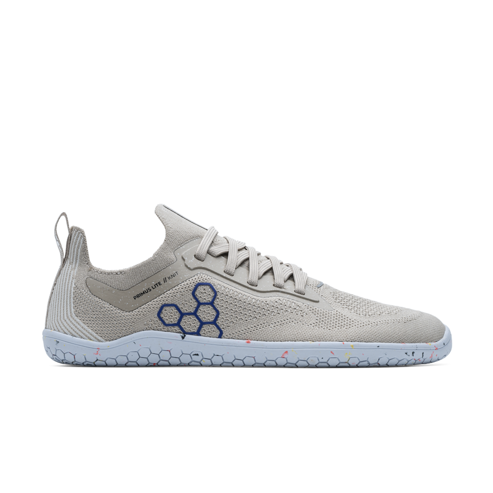 Vivobarefoot Primus Lite Knit Womens Feather Grey