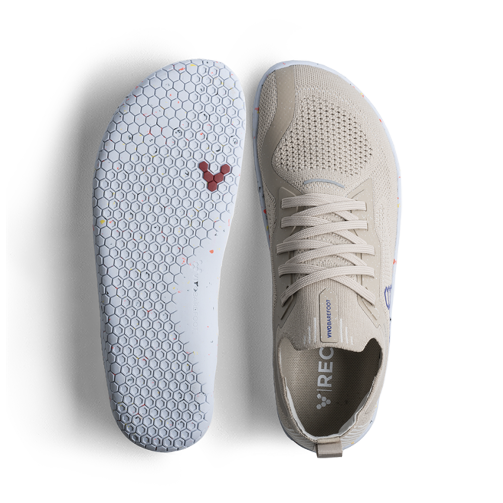 Vivobarefoot Primus Lite Knit Womens Feather Grey