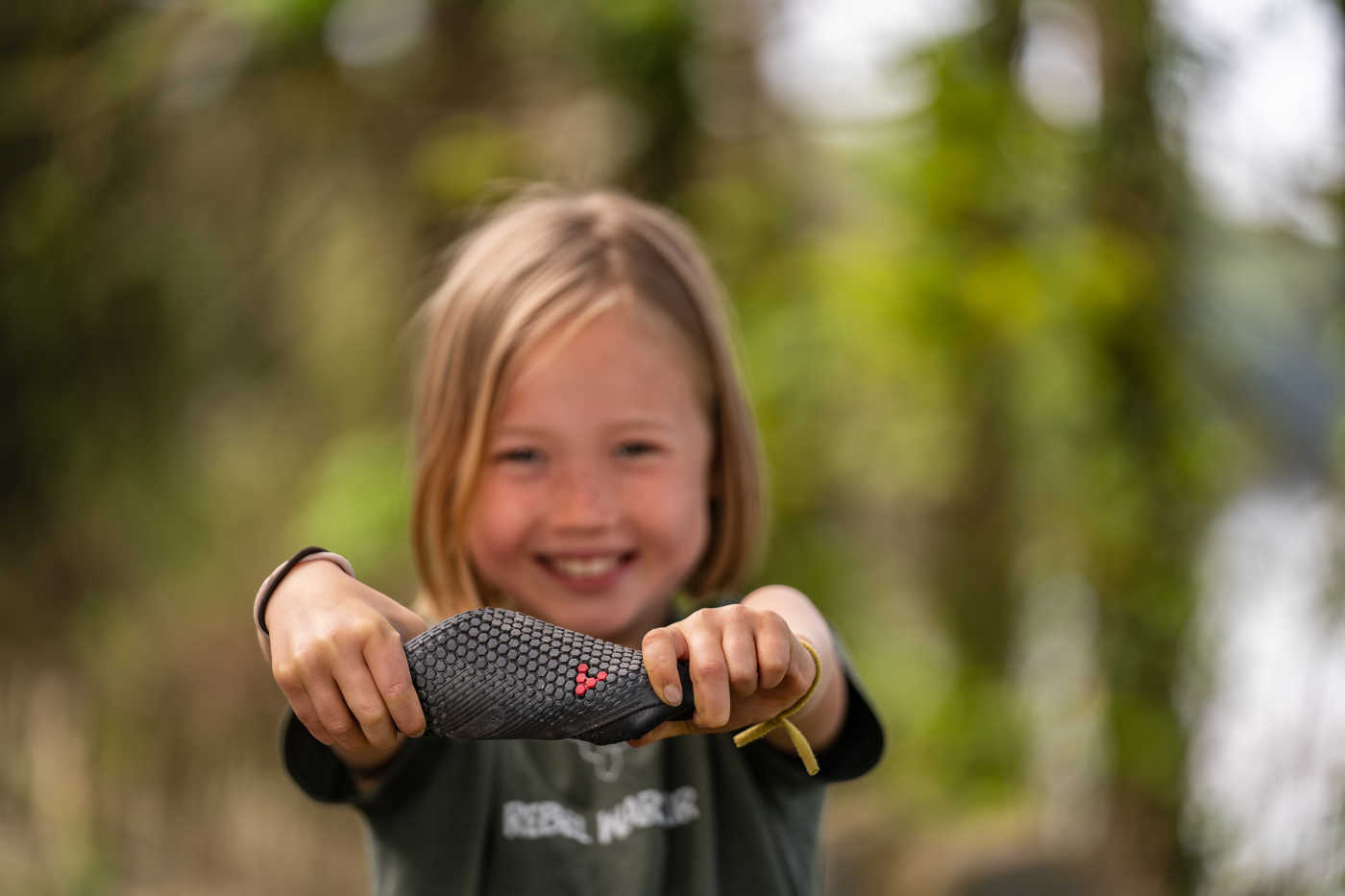 Vivobarefoot Primus School II (Kids) - Obsidian