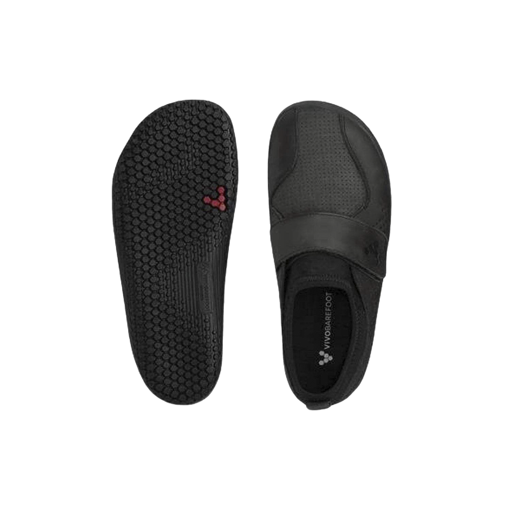 Vivobarefoot Primus School Kids Obsidian Black