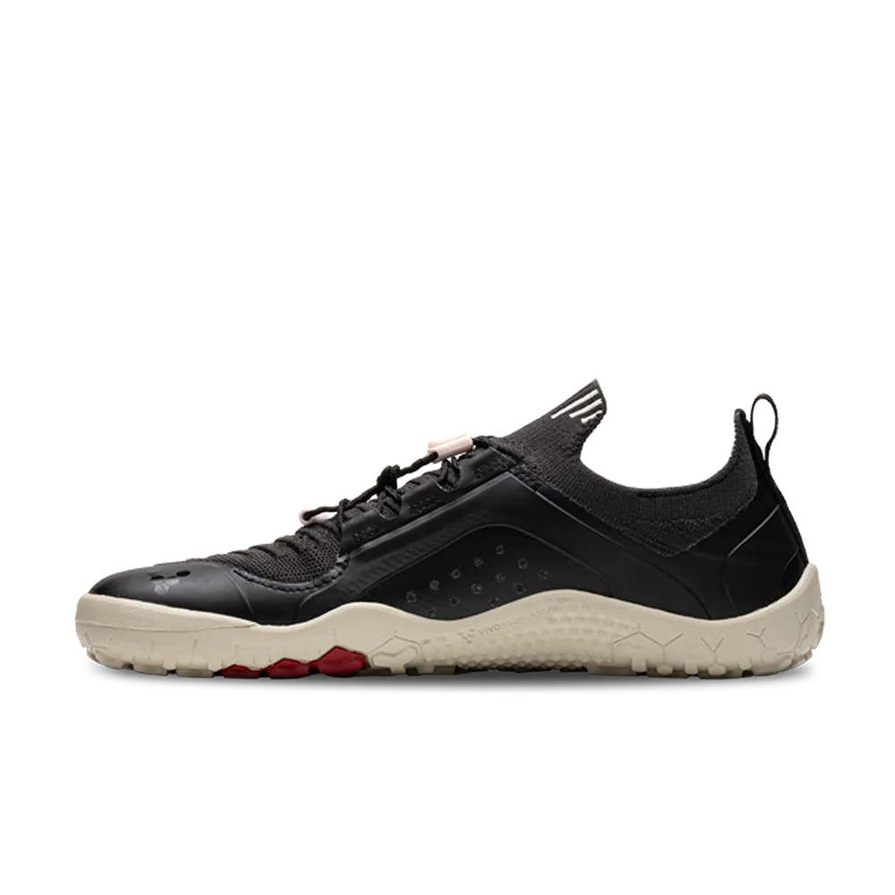 Vivobarefoot Primus Trail Knit FG Womens Obsidian/Misty Rose/Limestone