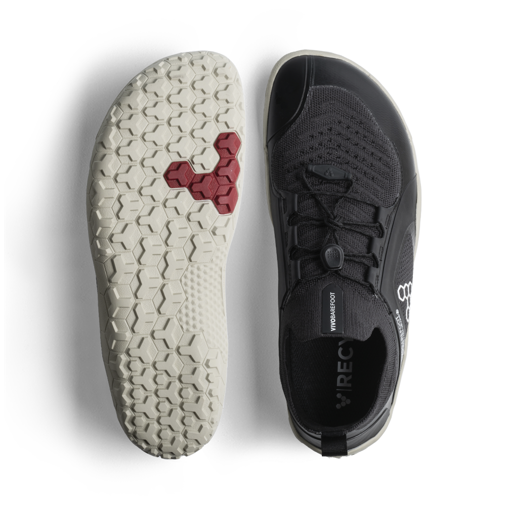 Vivobarefoot Primus Trail Knit FG Womens Obsidian/Pelican