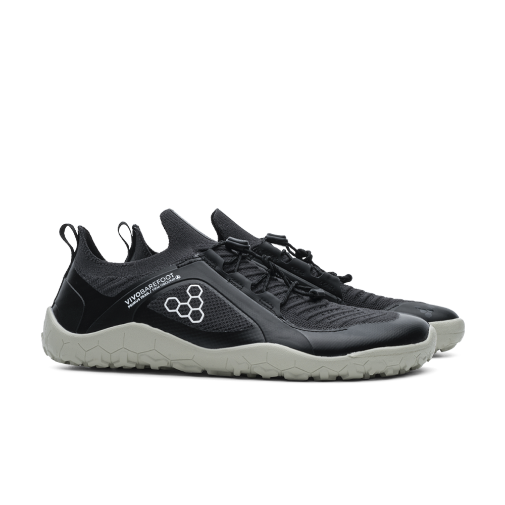 Vivobarefoot Primus Trail Knit FG Womens Obsidian/Pelican