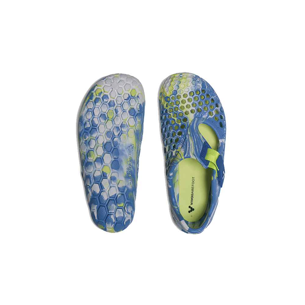 Vivobarefoot Ultra Bloom Preschool Blue Aqua