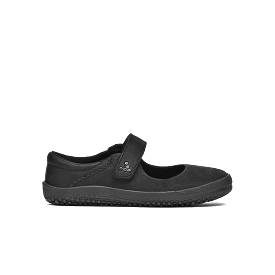 Vivobarefoot Wyn School Kids Obsidian Black