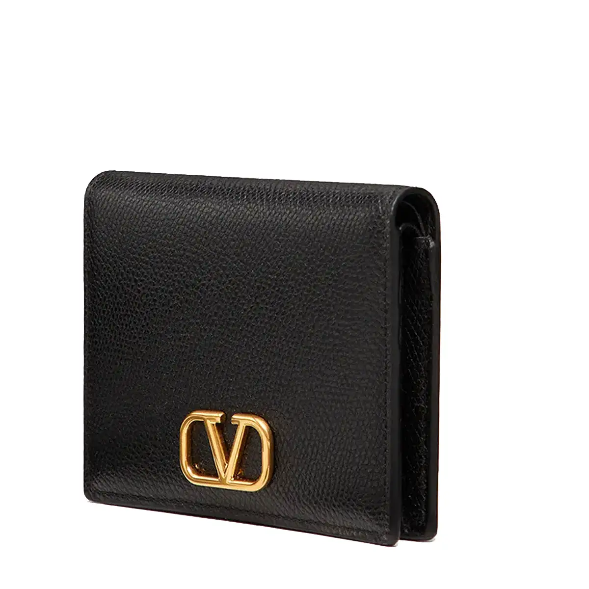 VLogo French Wallet, Black