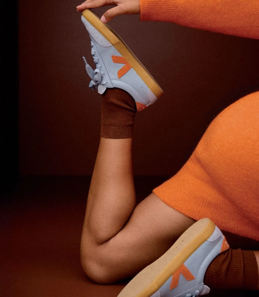 VOLLEY LEATHER VEJA X MAKE MY LEMONADE STEEL PUMPKIN