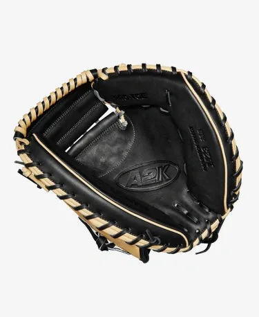 WILSON 2024 A2K M23 33.5” BASEBALL CATCHER’S MITT: WBW101383335