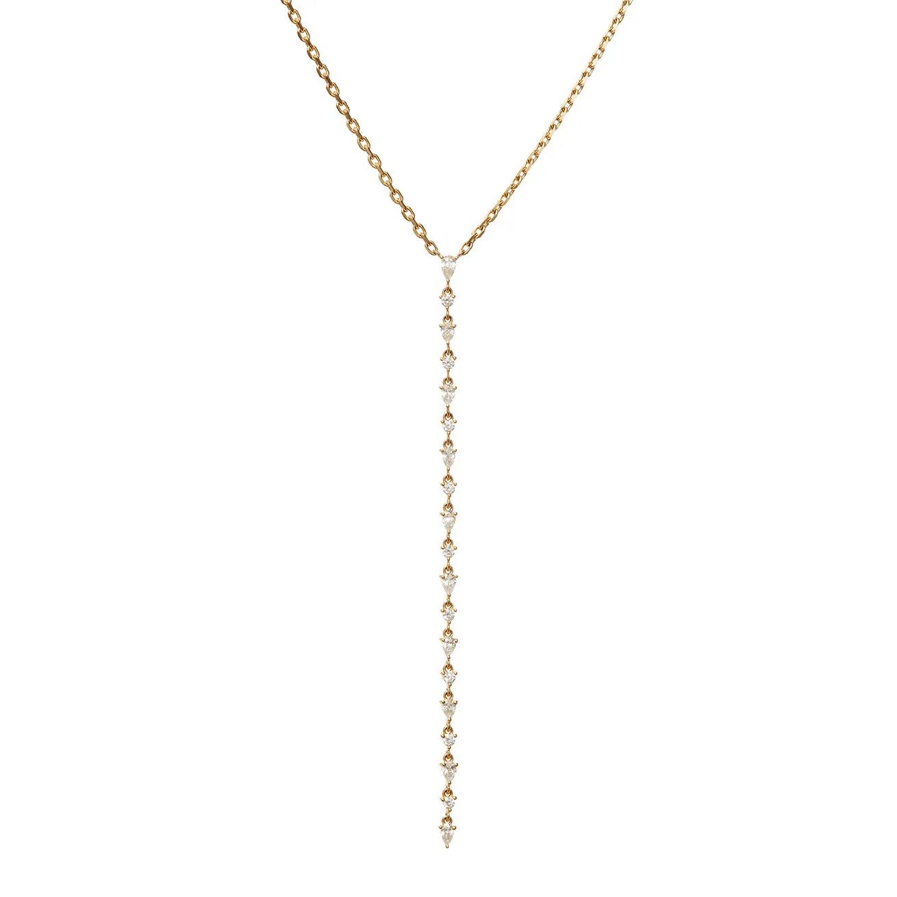 Wilson Diamond Lariat Necklace