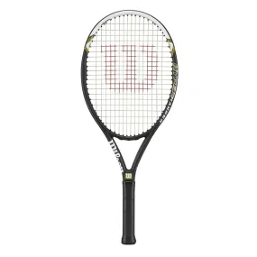 WILSON Hyper Hammer 5.3 WO CVR 3 Strung Tennis Racquet (White/Black/Gold)