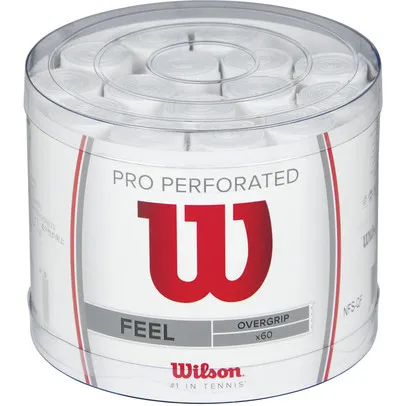 Wilson Pro Perforated Overgrip 60 st. Wit