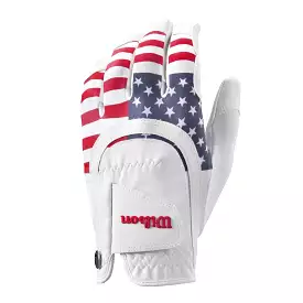 Wilson Staff Fit All USA Glove - Red/White/Blue - OSFA