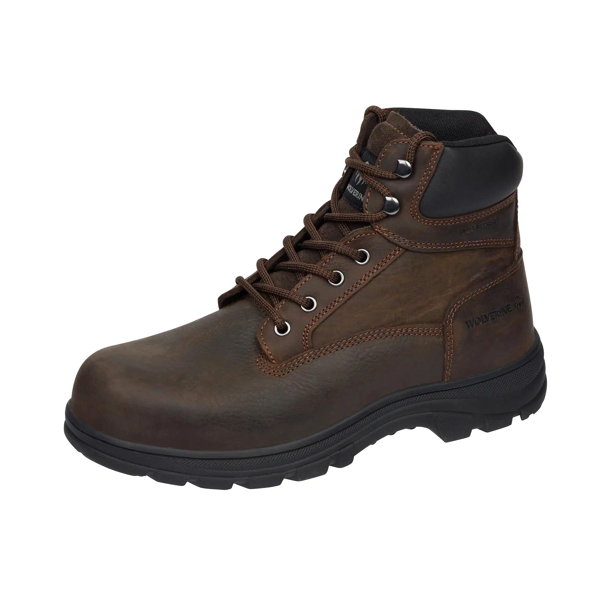 Wolverine Carlsbad 6 Inch Steel Toe Brown