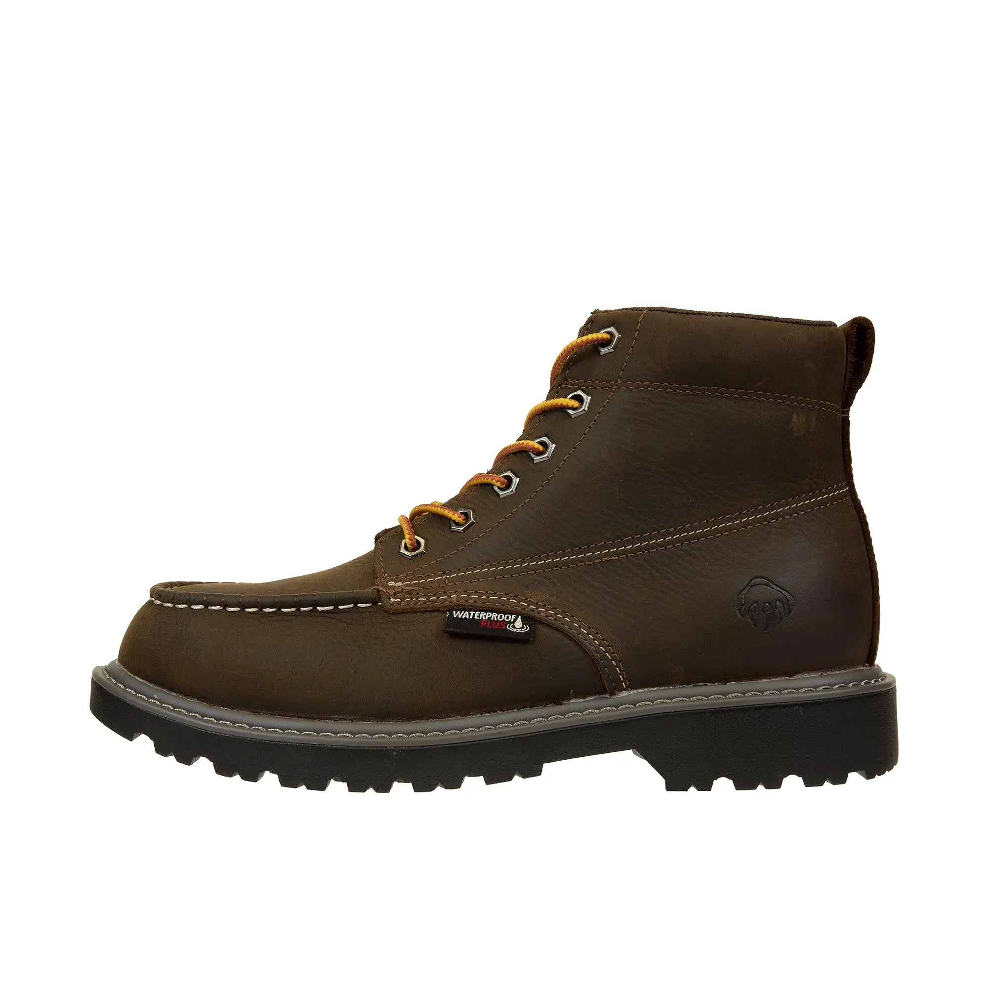 Wolverine Floorhand Moc Toe Soft Toe Dark Coffee