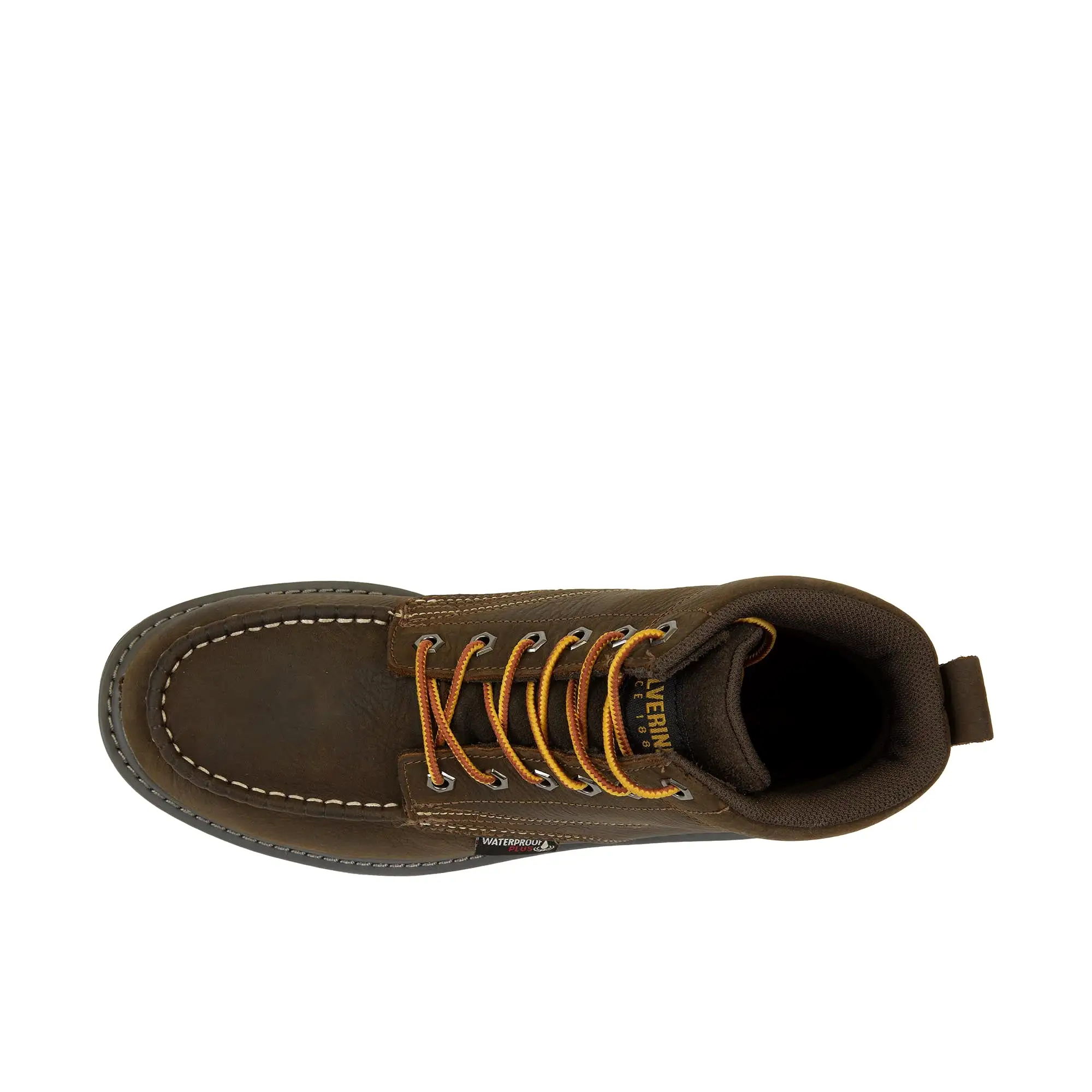 Wolverine Floorhand Moc Toe Soft Toe Dark Coffee