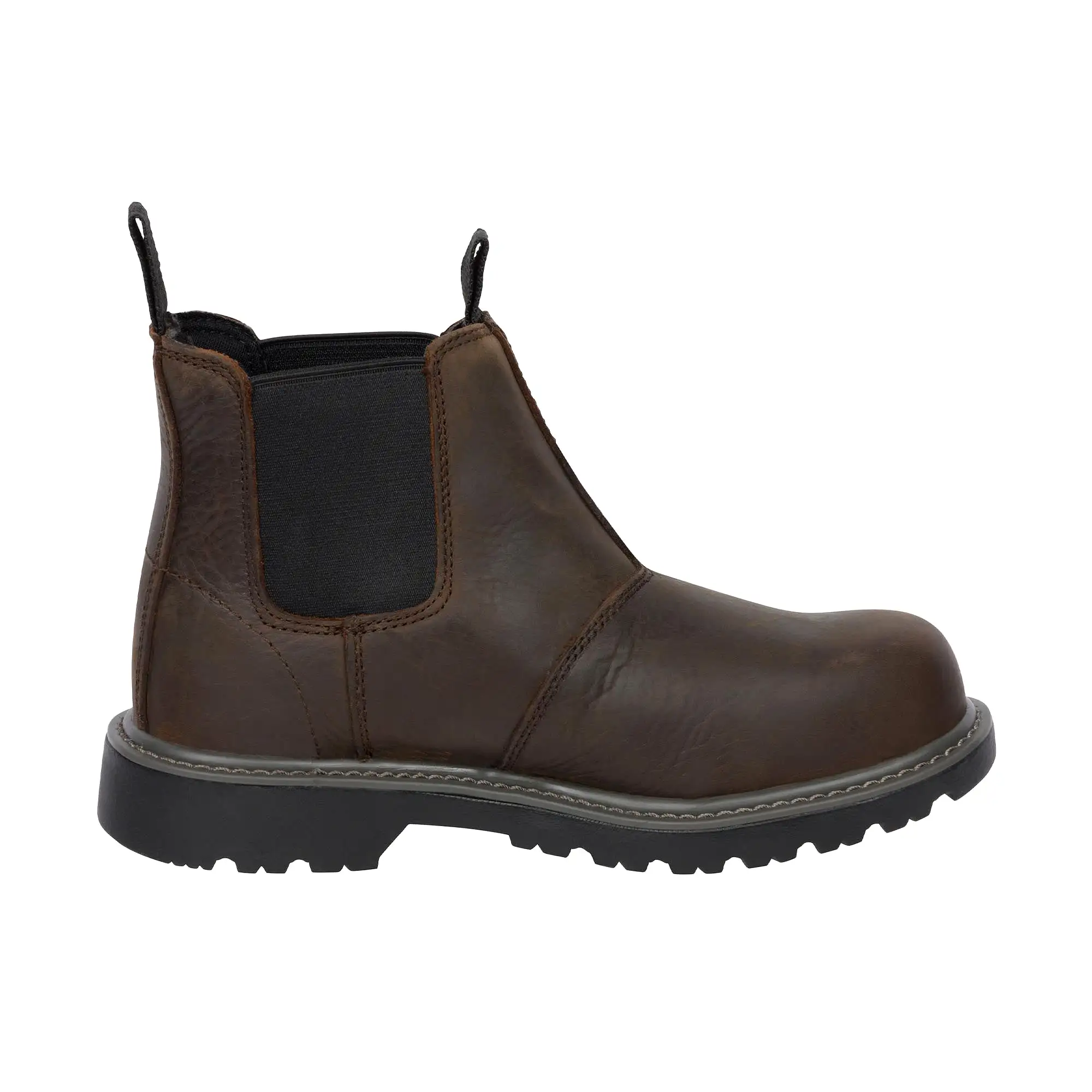 Wolverine Floorhand Work Romeo Steel Toe Dark Brown