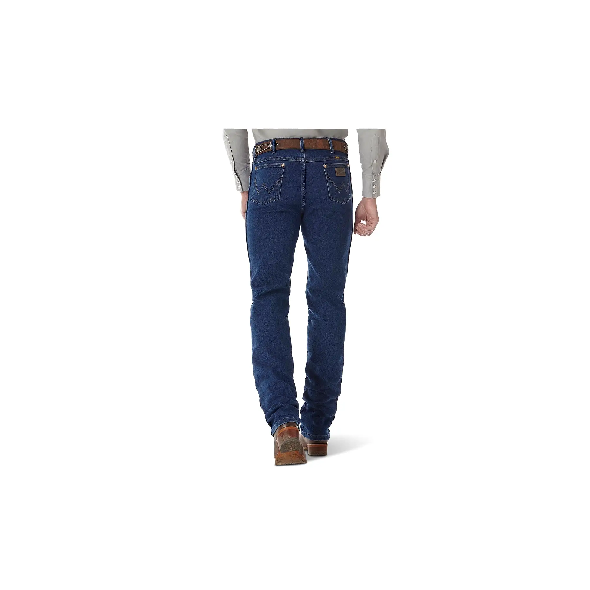 Wrangler Cowboy Cut Active Flex Slim Fit Jean Stonewash