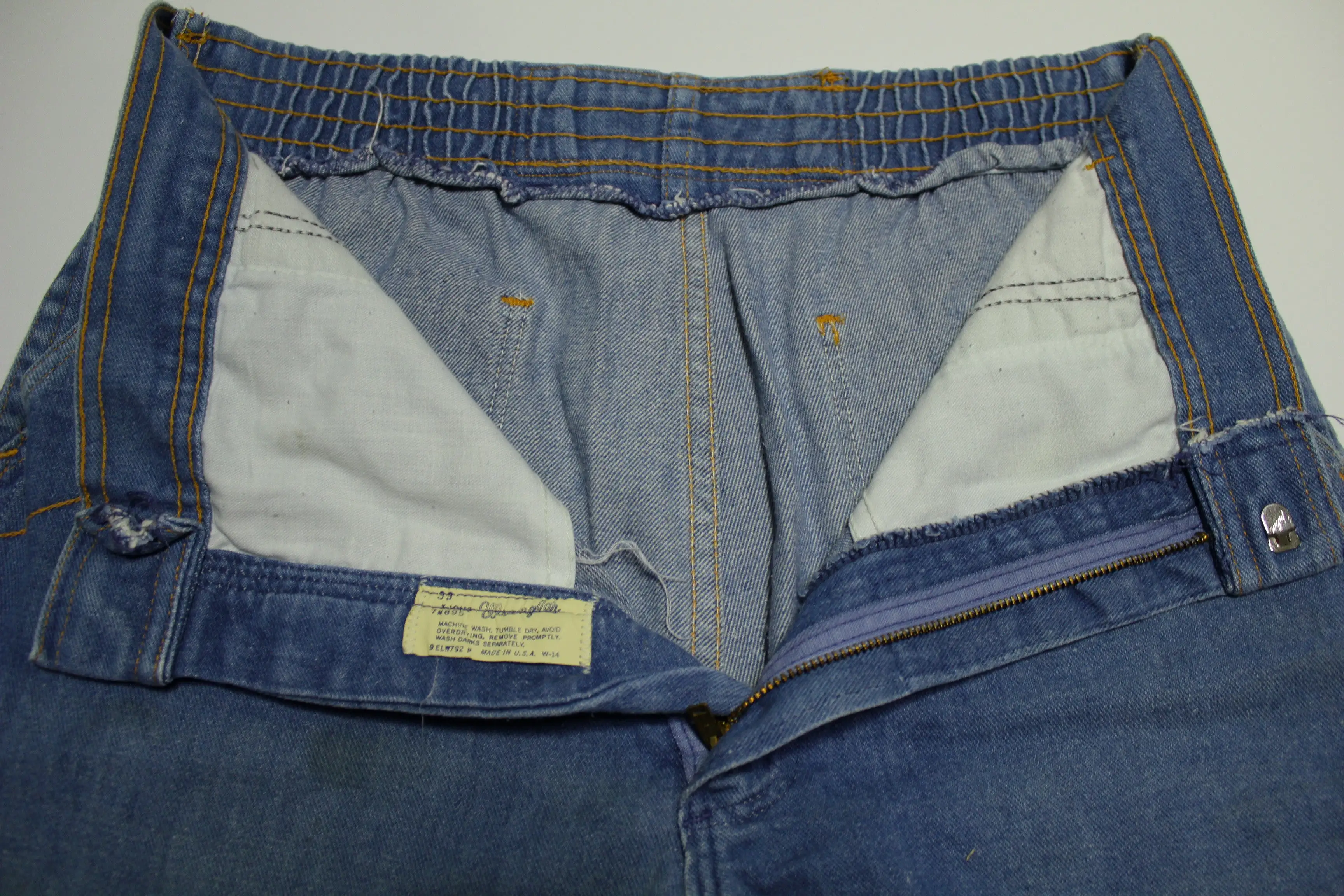 Wrangler Wrapid Transit Vintage 70's Blue Denim Jeans