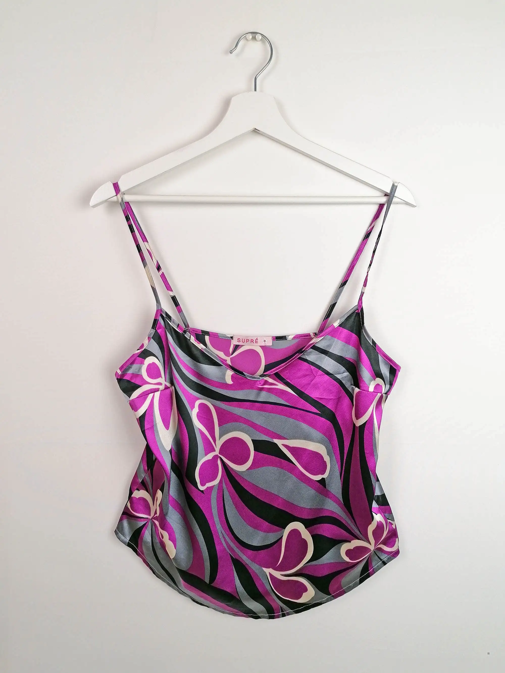 Y2K Cami Top Psychedelic - size S-M