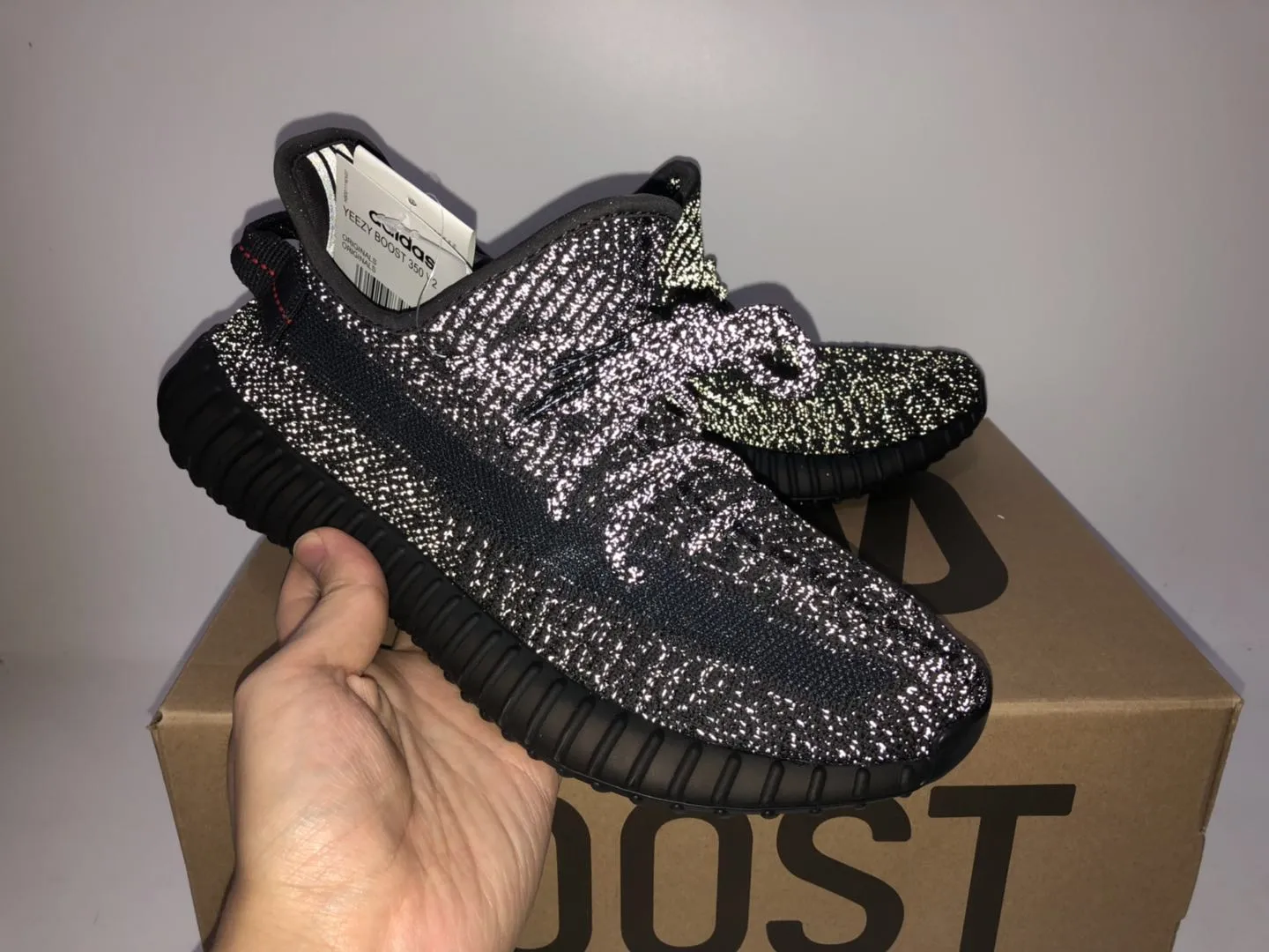 Yeezy Boost 350 V2 Static Black Reflective